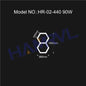 Garage Light Hexagon Lights Lamp 110V-240V Led Tube Honeycomb Ceiling Lighting for Auto Car Body Repair Led Workshop Cutomized
