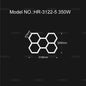 Garage Light Hexagon Lights Lamp 110V-240V Led Tube Honeycomb Ceiling Lighting for Auto Car Body Repair Led Workshop Cutomized
