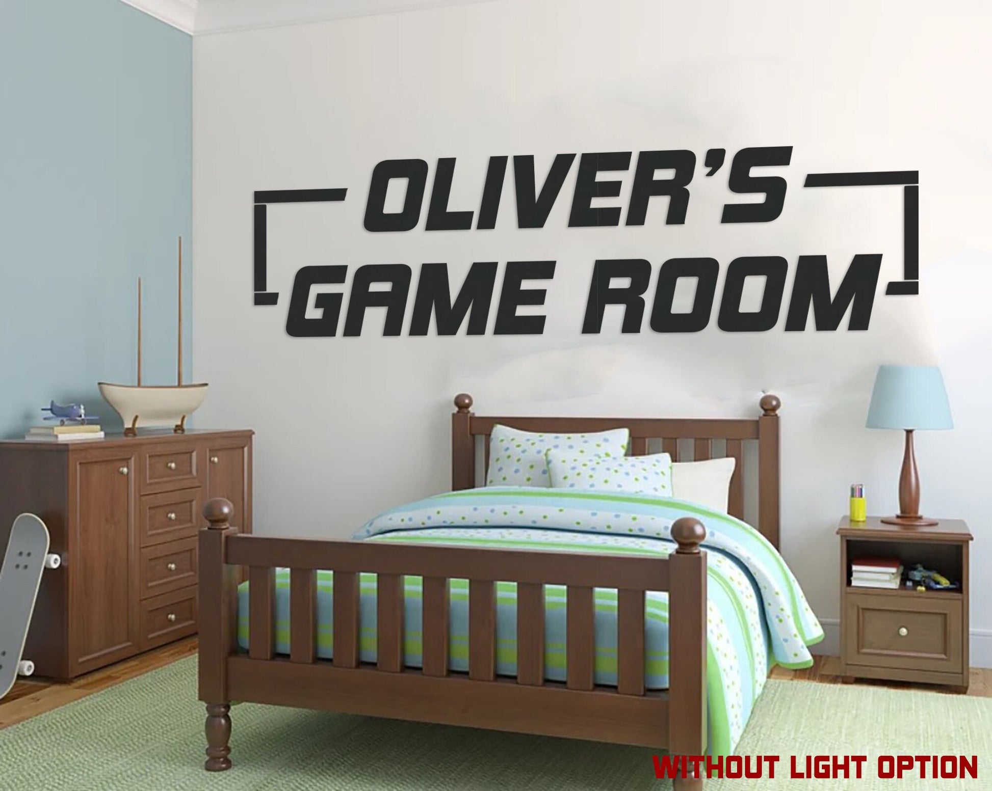 Custom Boys Name Neon Led Wall Panel Decor,Game Room Led Decor,Gamer Room Neon Light,Boys Led Sign,Led Lights for Gaming Room,Birthday Gifts